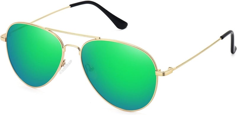 WOWSUN Classic Polarized Aviator Sunglasses for Women Men - Image 1